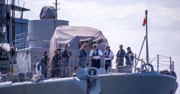 Uruguay's General Artigas logistics ship back in Montevideo